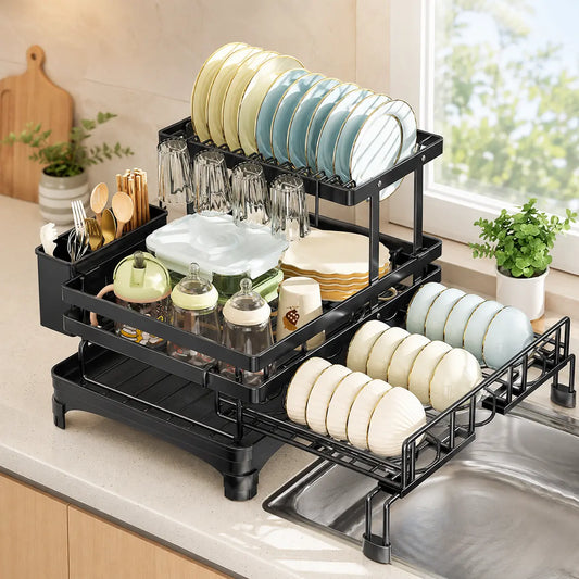 Foldable Over Sink DishDrying Rack