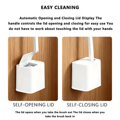 Disposable Toilet Brush Toilet BowlWand Holder