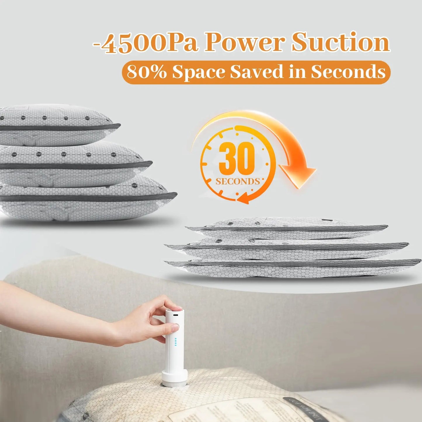 Cordless Travel Vacuum BagSet Vacuum Bags