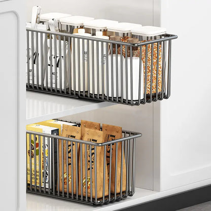 Pull-Out Cabinet Organizer Basket