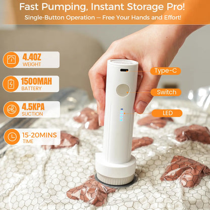 Cordless Travel Vacuum BagSet Vacuum Bags