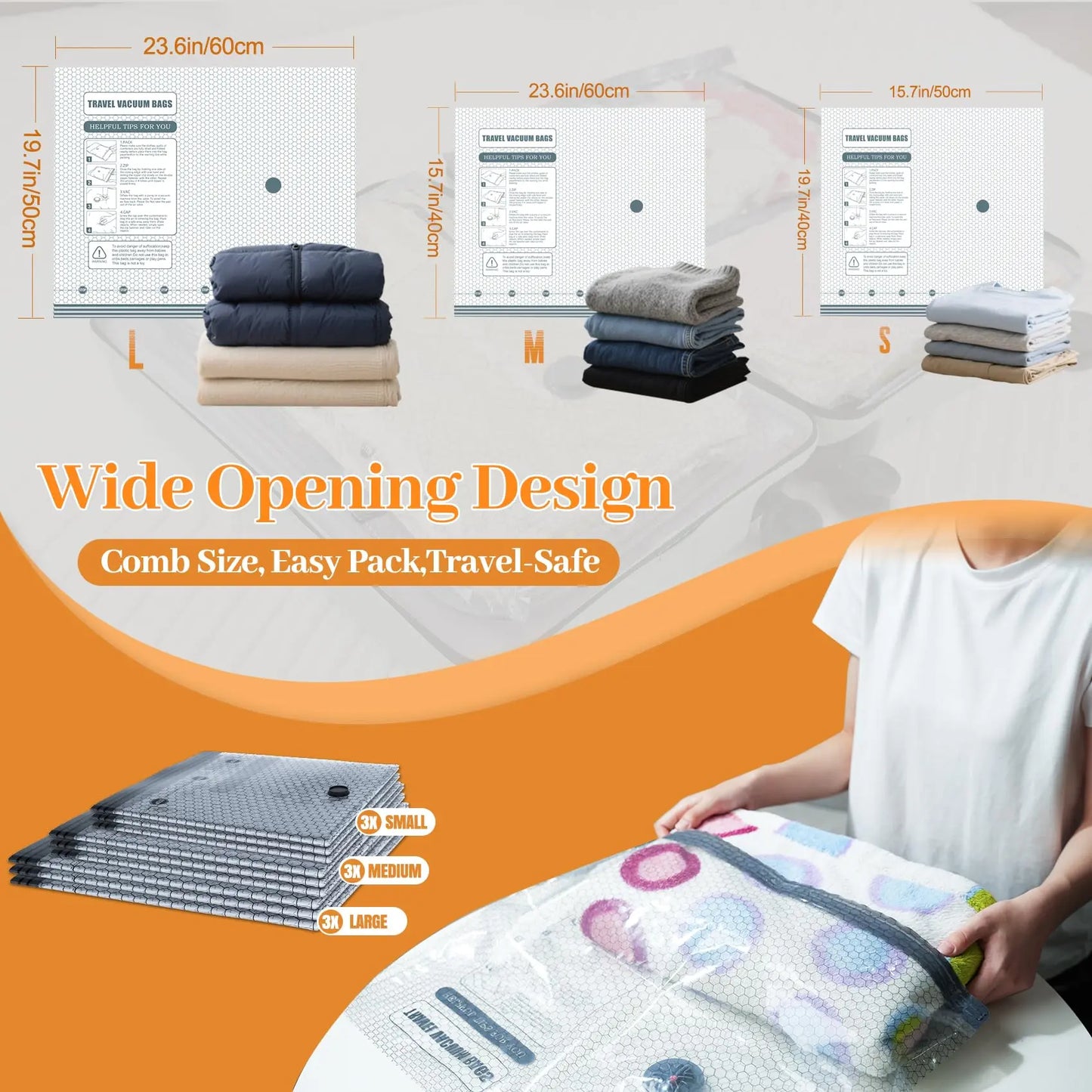 Cordless Travel Vacuum BagSet Vacuum Bags