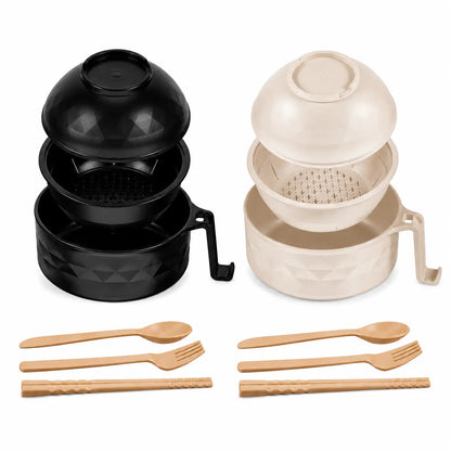 Microwave Ramen Bowl Set withHandle