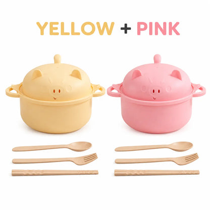 Microwave Ramen Bowl Set withHandle