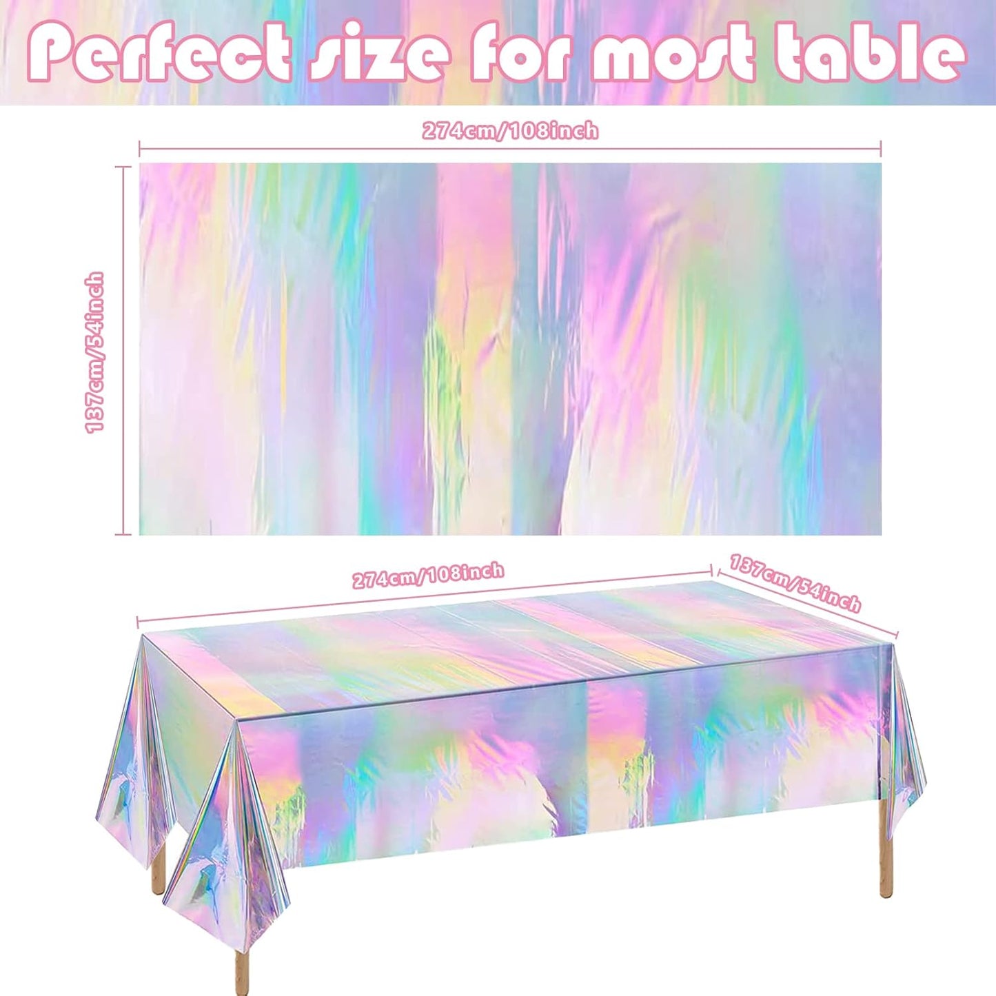Disposable Plastic Tablecloth