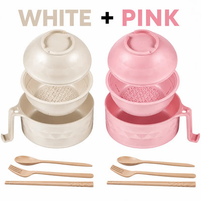 Microwave Ramen Bowl Set withHandle