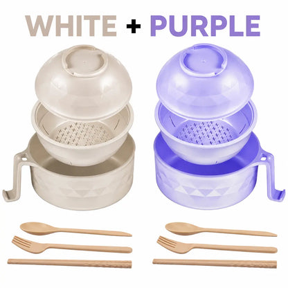 Microwave Ramen Bowl Set withHandle