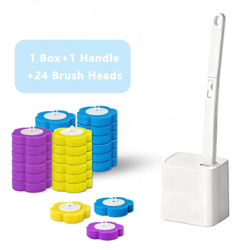 Disposable Toilet Brush Toilet BowlWand Holder