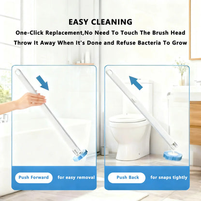 Disposable Toilet Brush Toilet BowlWand Holder