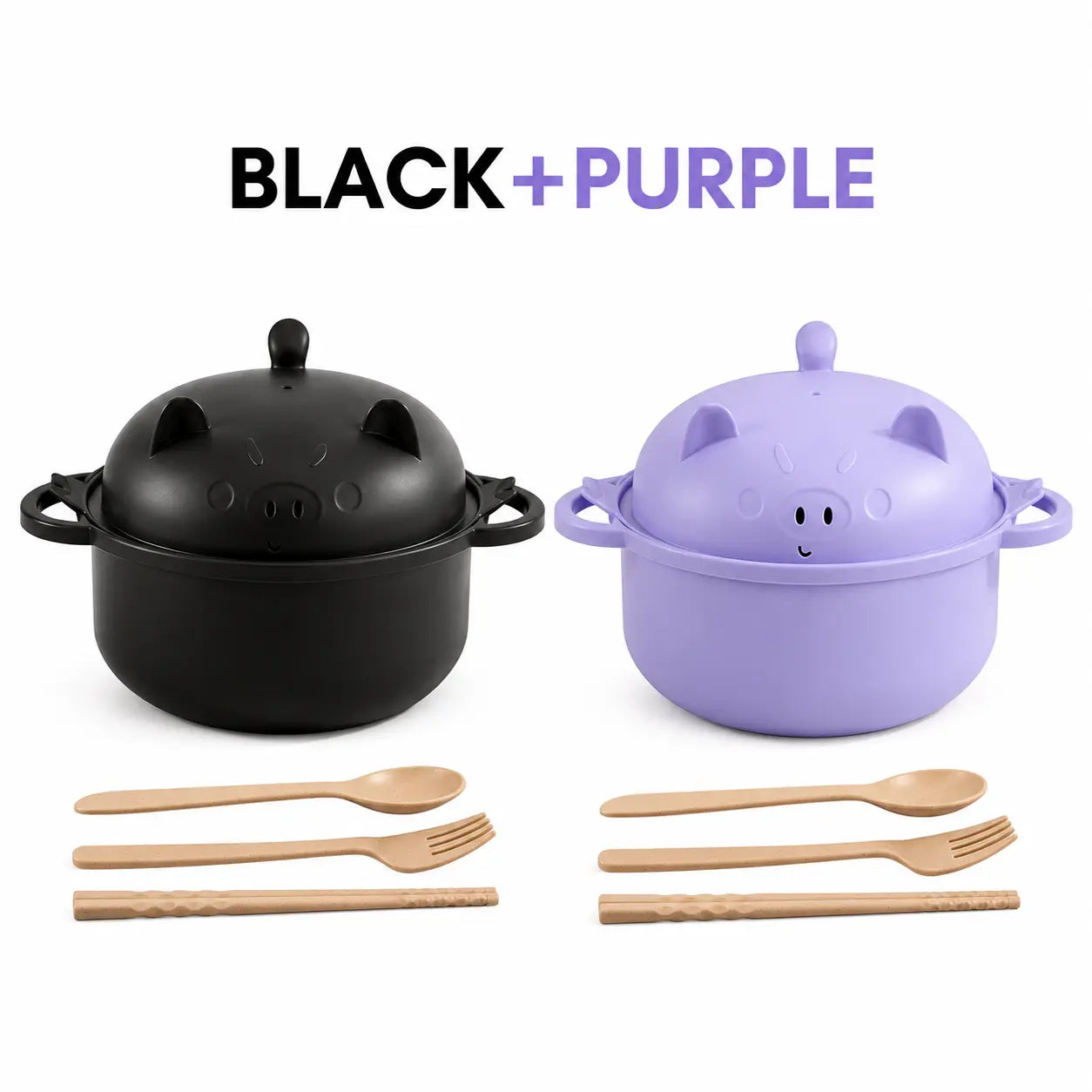 Microwave Ramen Bowl Set withHandle